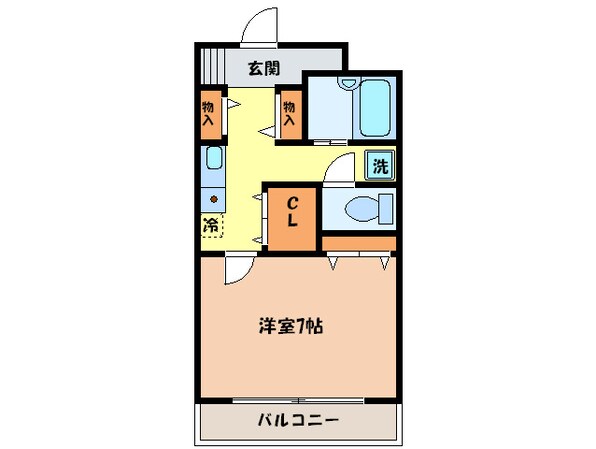 スマ－ト花屋敷の物件間取画像